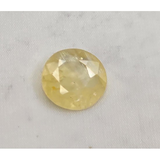 Siloni Pukhraj Stone – Natural Certified Yellow Sapphire Siloni Pukhraj Stone – Natural Certified Yellow Sapphire